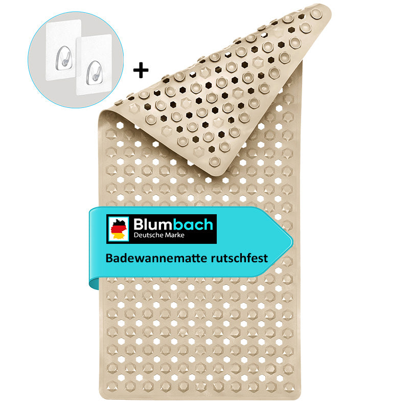 Badewannenmatte rutschfest - Antirutschmatte 88x40 cm Diamant Design