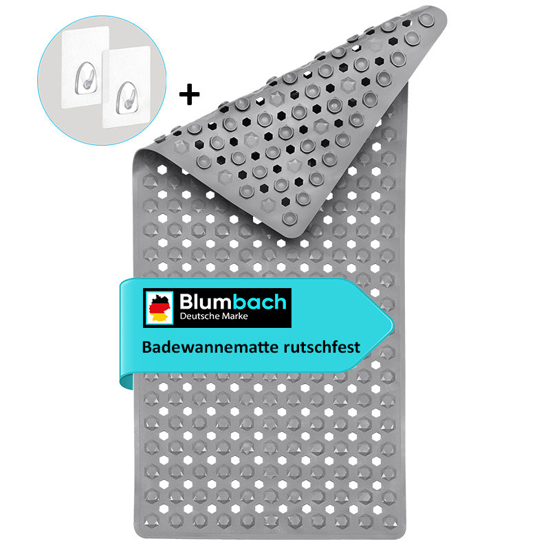 Badewannenmatte rutschfest - Antirutschmatte 88x40 cm Diamant Design
