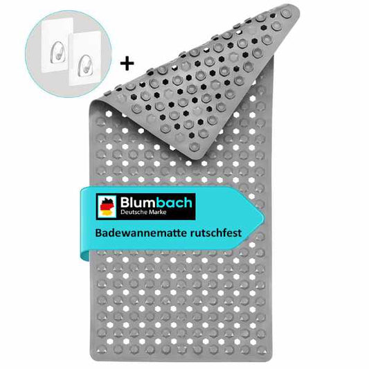 Badewannenmatte rutschfest - Antirutschmatte 88x40 cm Diamant Design blumbach