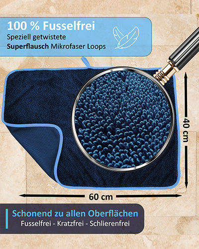 Trockentücher Mikrofaser MagicDry für Dusche, Bad, Auto, Küche & Haushalt