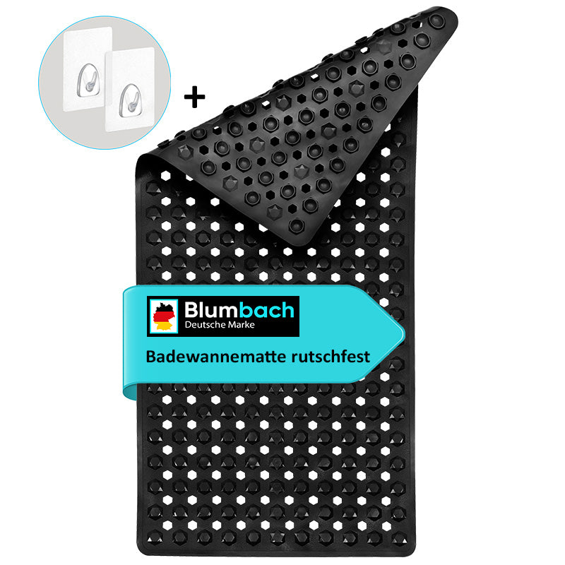 Badewannenmatte rutschfest - Antirutschmatte 88x40 cm Diamant Design
