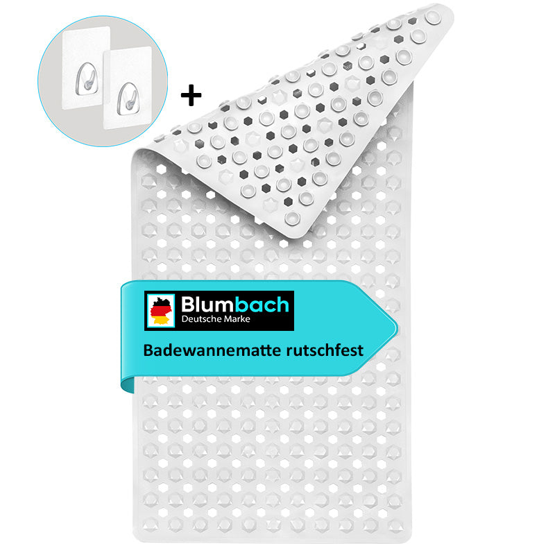 Badewannenmatte rutschfest - Antirutschmatte 88x40 cm Diamant Design