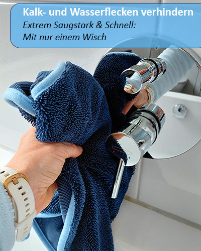 Trockentücher Mikrofaser MagicDry für Dusche, Bad, Auto, Küche & Haushalt