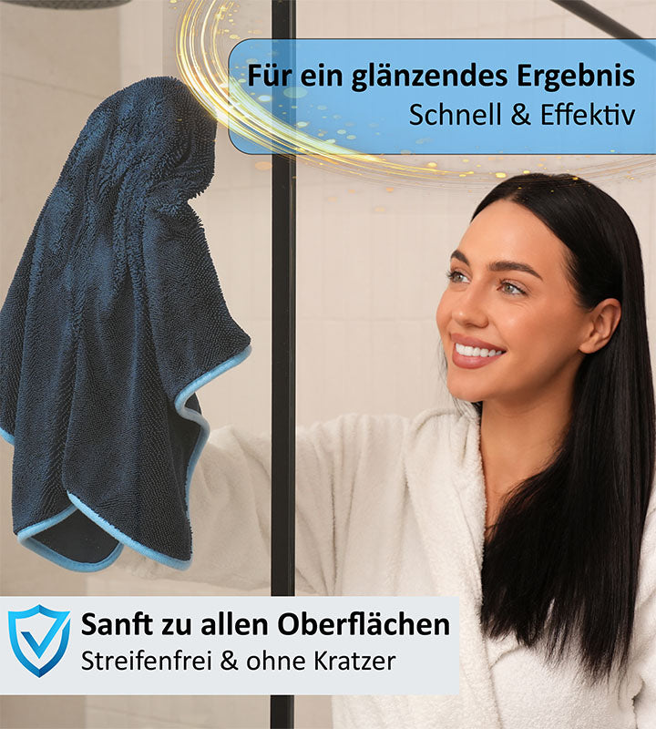 Trockentücher Mikrofaser MagicDry für Dusche, Bad, Auto, Küche & Haushalt