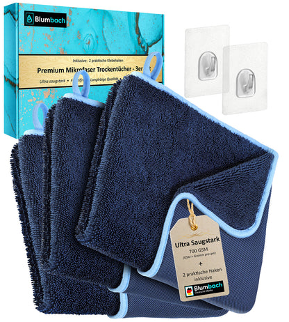 Trockentücher Mikrofaser MagicDry für Dusche, Bad, Auto, Küche & Haushalt
