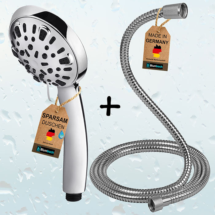 Hochdruck Duschkopf Aqua Joy: Mit 8 Strahlarten