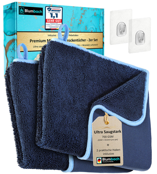 Trockentücher Mikrofaser MagicDry für Dusche, Bad, Auto, Küche & Haushalt