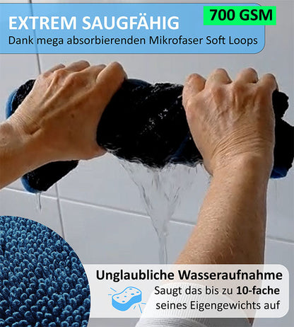 Mikrofaser Trockentücher Premium Set - Dusche, Bad, Auto... blumbach