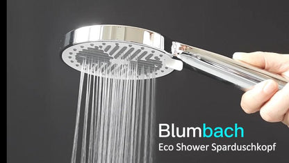 Blumbach Eco Shower Duschkopf wassersparend - extrem sparsam 6 Liter
